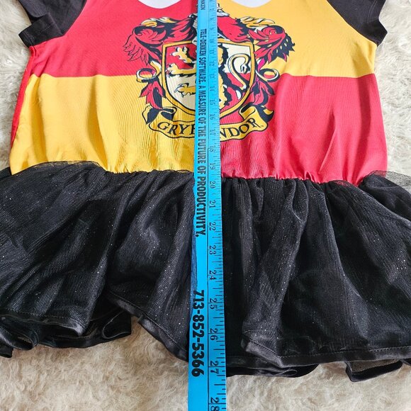 Harry Potter Gryffindor Ravenclaw Cosplay T-Shirt Dress w/ Tutu Girl Size: 18-2 - Picture 5 of 7